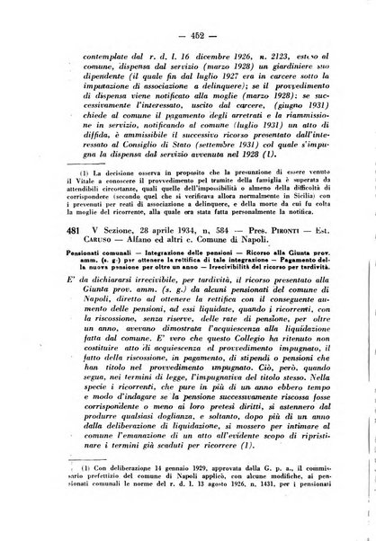 Rivista di diritto pubblico e della pubblica amministrazione in Italia. La giustizia amministrativa raccolta completa di giurisprudenza amministrativa esposta sistematicamente