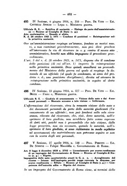 Rivista di diritto pubblico e della pubblica amministrazione in Italia. La giustizia amministrativa raccolta completa di giurisprudenza amministrativa esposta sistematicamente