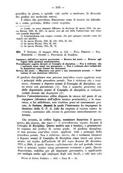 Rivista di diritto pubblico e della pubblica amministrazione in Italia. La giustizia amministrativa raccolta completa di giurisprudenza amministrativa esposta sistematicamente