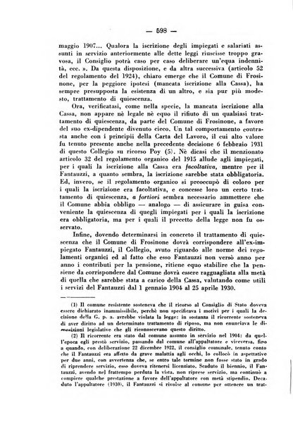 Rivista di diritto pubblico e della pubblica amministrazione in Italia. La giustizia amministrativa raccolta completa di giurisprudenza amministrativa esposta sistematicamente