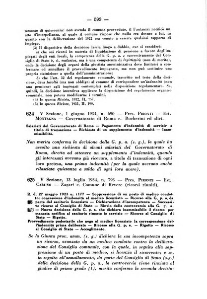 Rivista di diritto pubblico e della pubblica amministrazione in Italia. La giustizia amministrativa raccolta completa di giurisprudenza amministrativa esposta sistematicamente