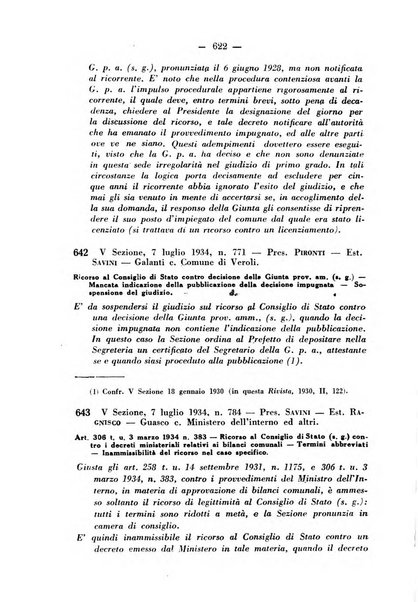 Rivista di diritto pubblico e della pubblica amministrazione in Italia. La giustizia amministrativa raccolta completa di giurisprudenza amministrativa esposta sistematicamente