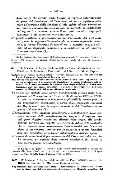 Rivista di diritto pubblico e della pubblica amministrazione in Italia. La giustizia amministrativa raccolta completa di giurisprudenza amministrativa esposta sistematicamente