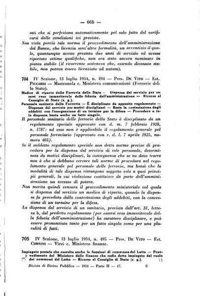 Rivista di diritto pubblico e della pubblica amministrazione in Italia. La giustizia amministrativa raccolta completa di giurisprudenza amministrativa esposta sistematicamente