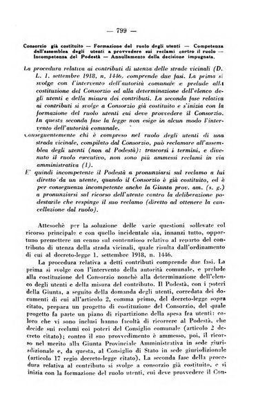 Rivista di diritto pubblico e della pubblica amministrazione in Italia. La giustizia amministrativa raccolta completa di giurisprudenza amministrativa esposta sistematicamente