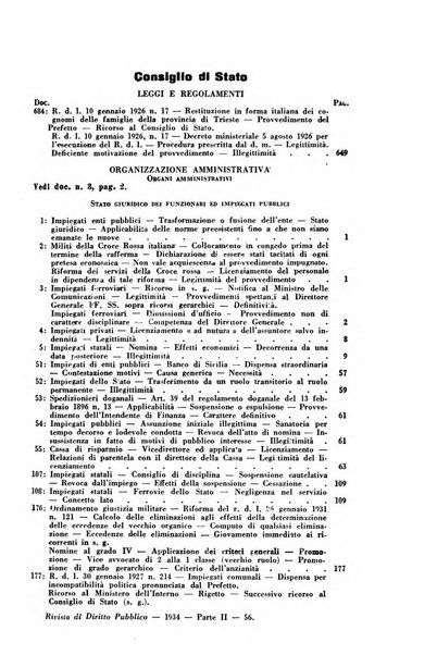 Rivista di diritto pubblico e della pubblica amministrazione in Italia. La giustizia amministrativa raccolta completa di giurisprudenza amministrativa esposta sistematicamente