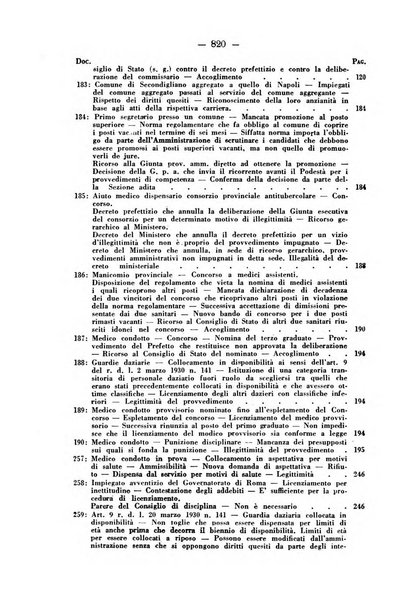 Rivista di diritto pubblico e della pubblica amministrazione in Italia. La giustizia amministrativa raccolta completa di giurisprudenza amministrativa esposta sistematicamente