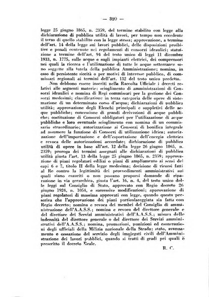 Rivista di diritto pubblico e della pubblica amministrazione in Italia. La giustizia amministrativa raccolta completa di giurisprudenza amministrativa esposta sistematicamente