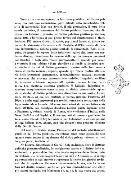 Rivista di diritto pubblico e della pubblica amministrazione in Italia. La giustizia amministrativa raccolta completa di giurisprudenza amministrativa esposta sistematicamente