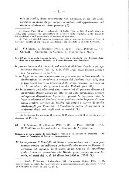 Rivista di diritto pubblico e della pubblica amministrazione in Italia. La giustizia amministrativa raccolta completa di giurisprudenza amministrativa esposta sistematicamente