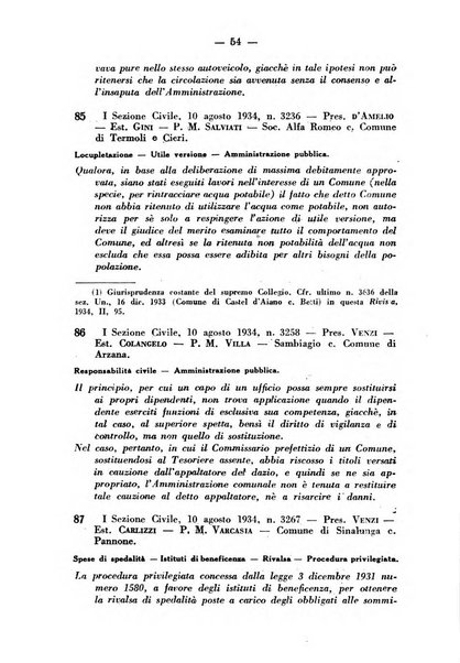 Rivista di diritto pubblico e della pubblica amministrazione in Italia. La giustizia amministrativa raccolta completa di giurisprudenza amministrativa esposta sistematicamente