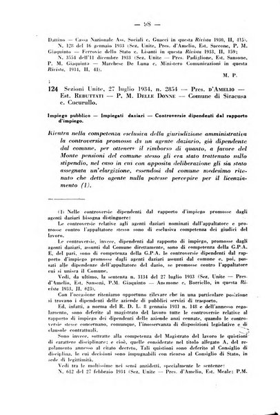 Rivista di diritto pubblico e della pubblica amministrazione in Italia. La giustizia amministrativa raccolta completa di giurisprudenza amministrativa esposta sistematicamente