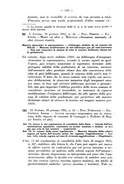 Rivista di diritto pubblico e della pubblica amministrazione in Italia. La giustizia amministrativa raccolta completa di giurisprudenza amministrativa esposta sistematicamente