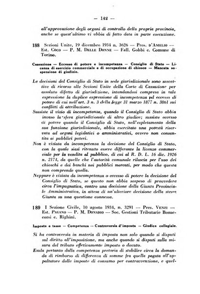 Rivista di diritto pubblico e della pubblica amministrazione in Italia. La giustizia amministrativa raccolta completa di giurisprudenza amministrativa esposta sistematicamente