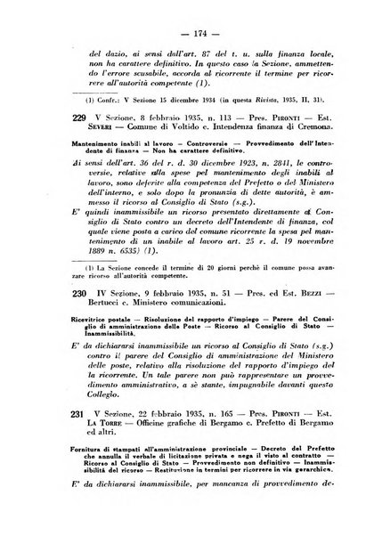 Rivista di diritto pubblico e della pubblica amministrazione in Italia. La giustizia amministrativa raccolta completa di giurisprudenza amministrativa esposta sistematicamente