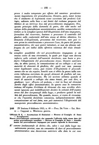 Rivista di diritto pubblico e della pubblica amministrazione in Italia. La giustizia amministrativa raccolta completa di giurisprudenza amministrativa esposta sistematicamente