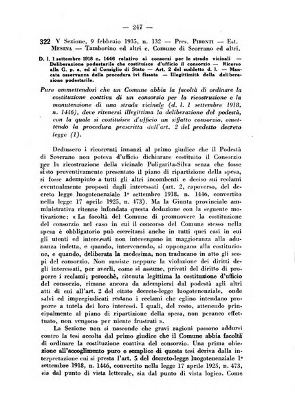 Rivista di diritto pubblico e della pubblica amministrazione in Italia. La giustizia amministrativa raccolta completa di giurisprudenza amministrativa esposta sistematicamente