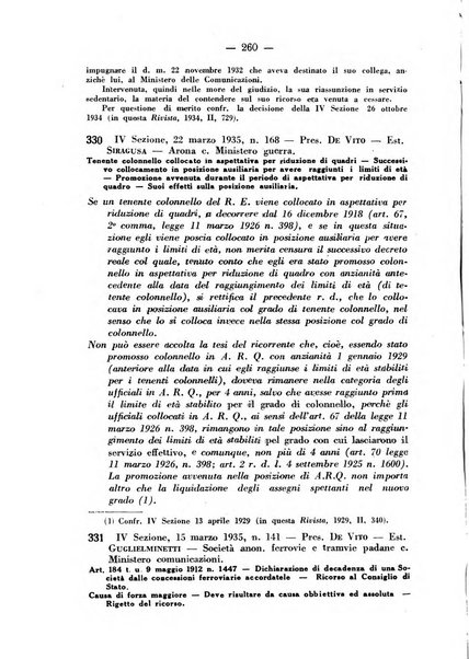 Rivista di diritto pubblico e della pubblica amministrazione in Italia. La giustizia amministrativa raccolta completa di giurisprudenza amministrativa esposta sistematicamente