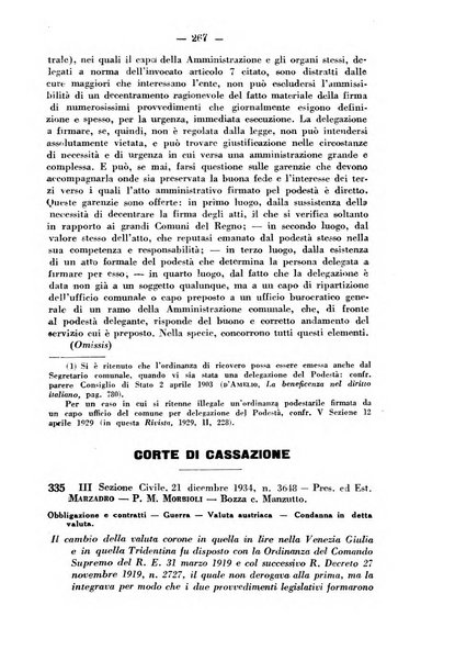 Rivista di diritto pubblico e della pubblica amministrazione in Italia. La giustizia amministrativa raccolta completa di giurisprudenza amministrativa esposta sistematicamente