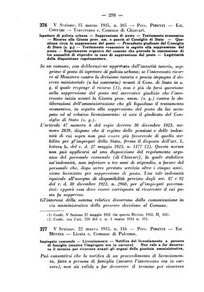 Rivista di diritto pubblico e della pubblica amministrazione in Italia. La giustizia amministrativa raccolta completa di giurisprudenza amministrativa esposta sistematicamente