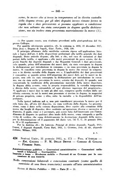 Rivista di diritto pubblico e della pubblica amministrazione in Italia. La giustizia amministrativa raccolta completa di giurisprudenza amministrativa esposta sistematicamente