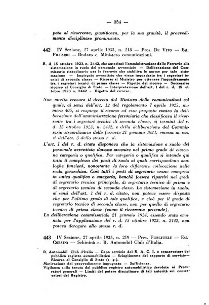 Rivista di diritto pubblico e della pubblica amministrazione in Italia. La giustizia amministrativa raccolta completa di giurisprudenza amministrativa esposta sistematicamente