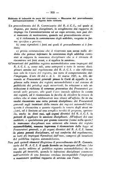 Rivista di diritto pubblico e della pubblica amministrazione in Italia. La giustizia amministrativa raccolta completa di giurisprudenza amministrativa esposta sistematicamente