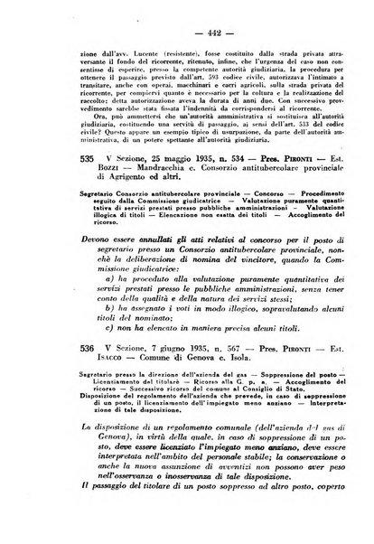 Rivista di diritto pubblico e della pubblica amministrazione in Italia. La giustizia amministrativa raccolta completa di giurisprudenza amministrativa esposta sistematicamente