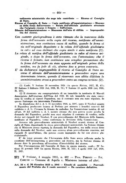 Rivista di diritto pubblico e della pubblica amministrazione in Italia. La giustizia amministrativa raccolta completa di giurisprudenza amministrativa esposta sistematicamente