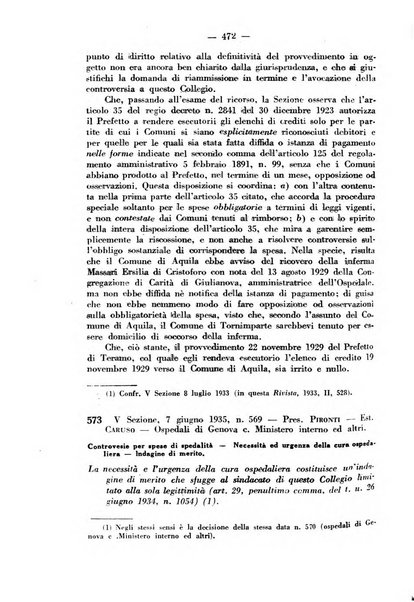 Rivista di diritto pubblico e della pubblica amministrazione in Italia. La giustizia amministrativa raccolta completa di giurisprudenza amministrativa esposta sistematicamente