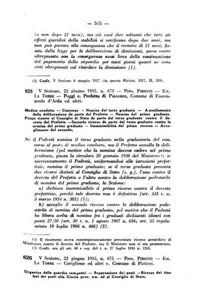 Rivista di diritto pubblico e della pubblica amministrazione in Italia. La giustizia amministrativa raccolta completa di giurisprudenza amministrativa esposta sistematicamente