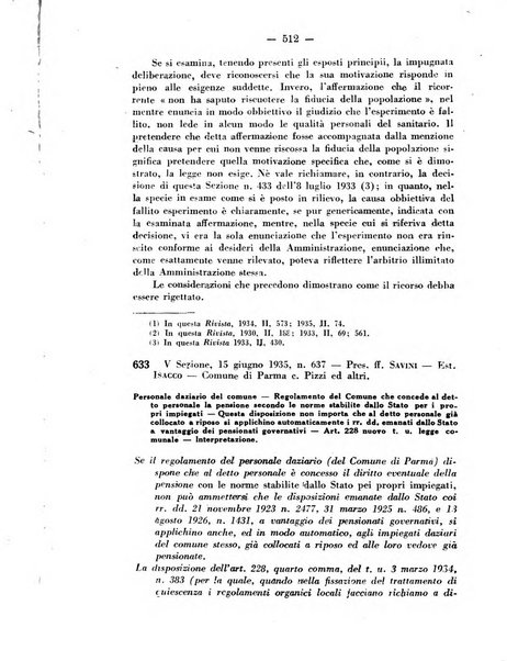 Rivista di diritto pubblico e della pubblica amministrazione in Italia. La giustizia amministrativa raccolta completa di giurisprudenza amministrativa esposta sistematicamente