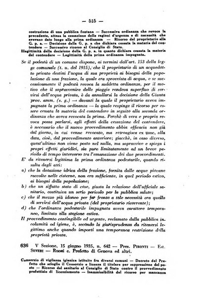 Rivista di diritto pubblico e della pubblica amministrazione in Italia. La giustizia amministrativa raccolta completa di giurisprudenza amministrativa esposta sistematicamente