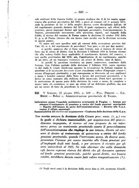 Rivista di diritto pubblico e della pubblica amministrazione in Italia. La giustizia amministrativa raccolta completa di giurisprudenza amministrativa esposta sistematicamente