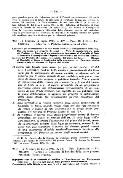 Rivista di diritto pubblico e della pubblica amministrazione in Italia. La giustizia amministrativa raccolta completa di giurisprudenza amministrativa esposta sistematicamente