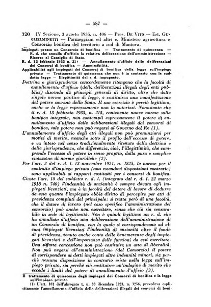 Rivista di diritto pubblico e della pubblica amministrazione in Italia. La giustizia amministrativa raccolta completa di giurisprudenza amministrativa esposta sistematicamente