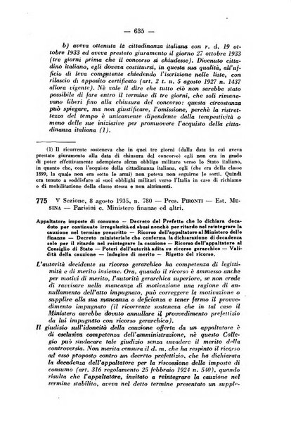 Rivista di diritto pubblico e della pubblica amministrazione in Italia. La giustizia amministrativa raccolta completa di giurisprudenza amministrativa esposta sistematicamente