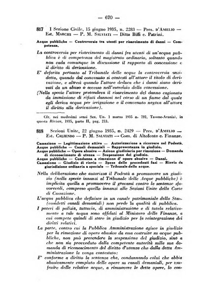 Rivista di diritto pubblico e della pubblica amministrazione in Italia. La giustizia amministrativa raccolta completa di giurisprudenza amministrativa esposta sistematicamente