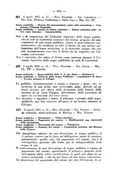 Rivista di diritto pubblico e della pubblica amministrazione in Italia. La giustizia amministrativa raccolta completa di giurisprudenza amministrativa esposta sistematicamente