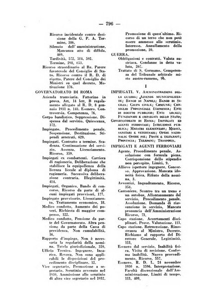 Rivista di diritto pubblico e della pubblica amministrazione in Italia. La giustizia amministrativa raccolta completa di giurisprudenza amministrativa esposta sistematicamente