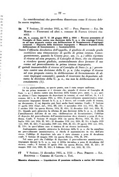 Rivista di diritto pubblico e della pubblica amministrazione in Italia. La giustizia amministrativa raccolta completa di giurisprudenza amministrativa esposta sistematicamente