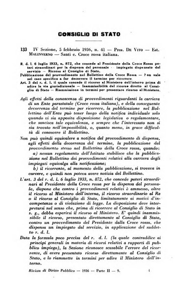 Rivista di diritto pubblico e della pubblica amministrazione in Italia. La giustizia amministrativa raccolta completa di giurisprudenza amministrativa esposta sistematicamente