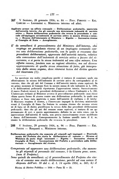 Rivista di diritto pubblico e della pubblica amministrazione in Italia. La giustizia amministrativa raccolta completa di giurisprudenza amministrativa esposta sistematicamente