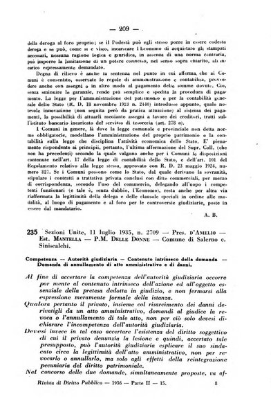 Rivista di diritto pubblico e della pubblica amministrazione in Italia. La giustizia amministrativa raccolta completa di giurisprudenza amministrativa esposta sistematicamente