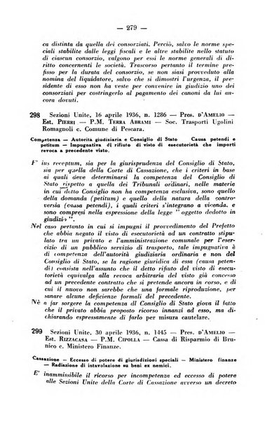 Rivista di diritto pubblico e della pubblica amministrazione in Italia. La giustizia amministrativa raccolta completa di giurisprudenza amministrativa esposta sistematicamente