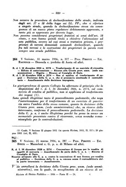 Rivista di diritto pubblico e della pubblica amministrazione in Italia. La giustizia amministrativa raccolta completa di giurisprudenza amministrativa esposta sistematicamente