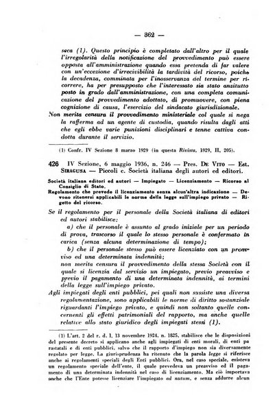 Rivista di diritto pubblico e della pubblica amministrazione in Italia. La giustizia amministrativa raccolta completa di giurisprudenza amministrativa esposta sistematicamente