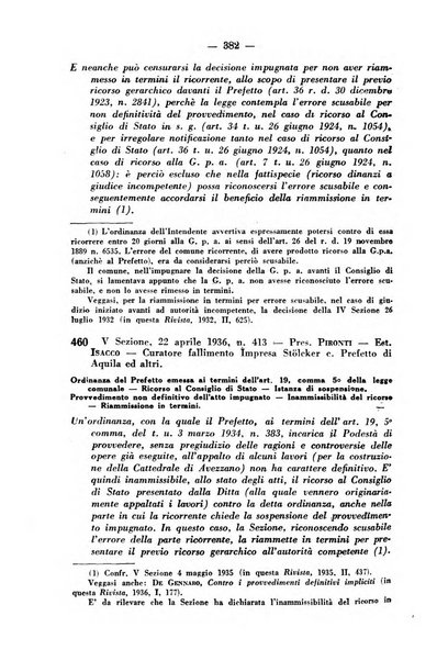 Rivista di diritto pubblico e della pubblica amministrazione in Italia. La giustizia amministrativa raccolta completa di giurisprudenza amministrativa esposta sistematicamente