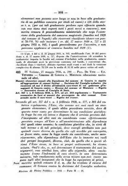 Rivista di diritto pubblico e della pubblica amministrazione in Italia. La giustizia amministrativa raccolta completa di giurisprudenza amministrativa esposta sistematicamente