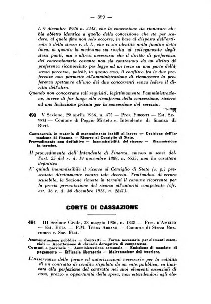 Rivista di diritto pubblico e della pubblica amministrazione in Italia. La giustizia amministrativa raccolta completa di giurisprudenza amministrativa esposta sistematicamente